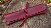 🎴 Japanese Bunka Chef Knife | Red Rosewood Damascus Steel