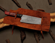 🌹Red Rosewood - Damascus Japanese Bunka Chef Knife [CHEF'S DREAM]