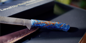 🌲🌲🌲Pinecones Single-Chef Knife Hand-Forged From Damascus Steel By SACRED BLADES