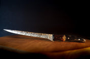 BUFFALO WILD SacredBlade | Fishing Fillet Knife | Damascus Steel & Buffalo Horn