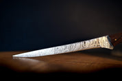 BUFFALO WILD SacredBlade | Fishing Fillet Knife | Damascus Steel & Buffalo Horn